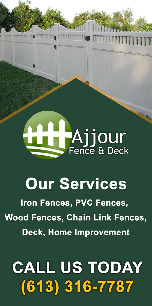 PVC Fences in Ottawa, ON